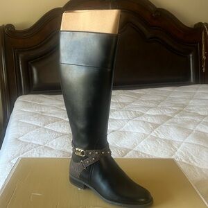 Michael Kors Kincaid Boots US 7.5M Black/Brown